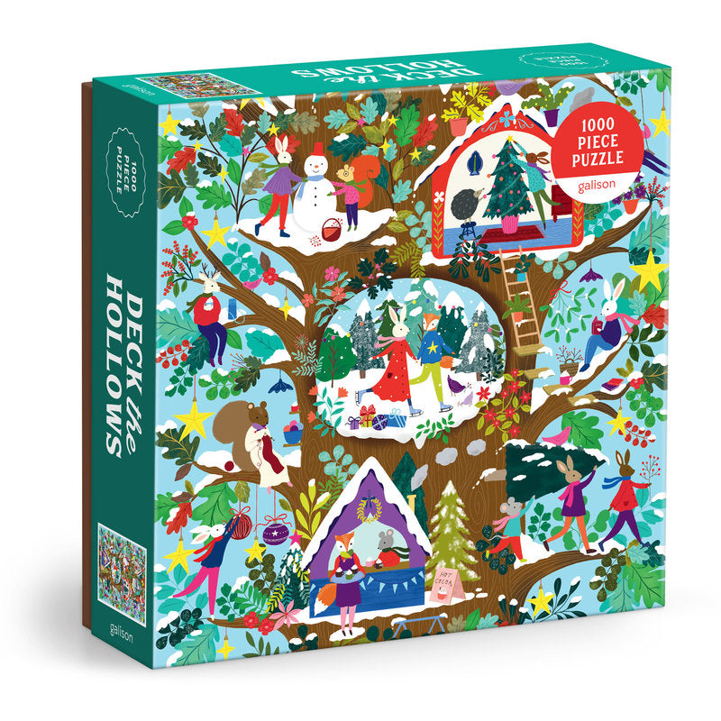 Galison Deck The Hollows 1000 Piece Puzzle