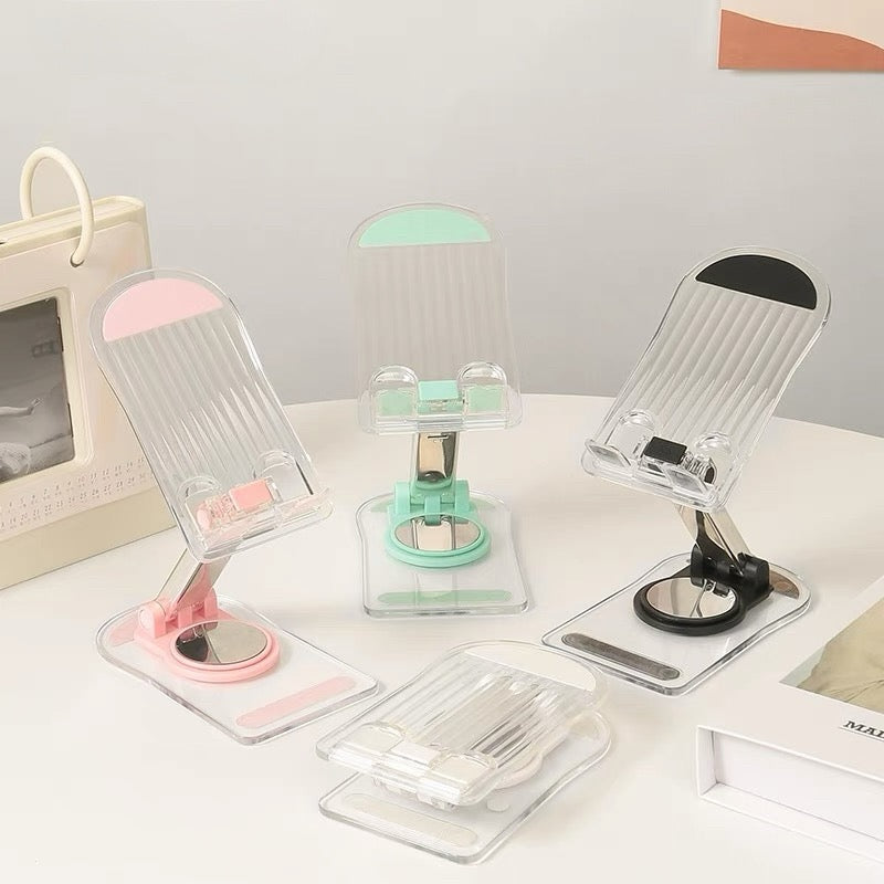 Acrylic Transparent Phone Holder V Boutique Studio
