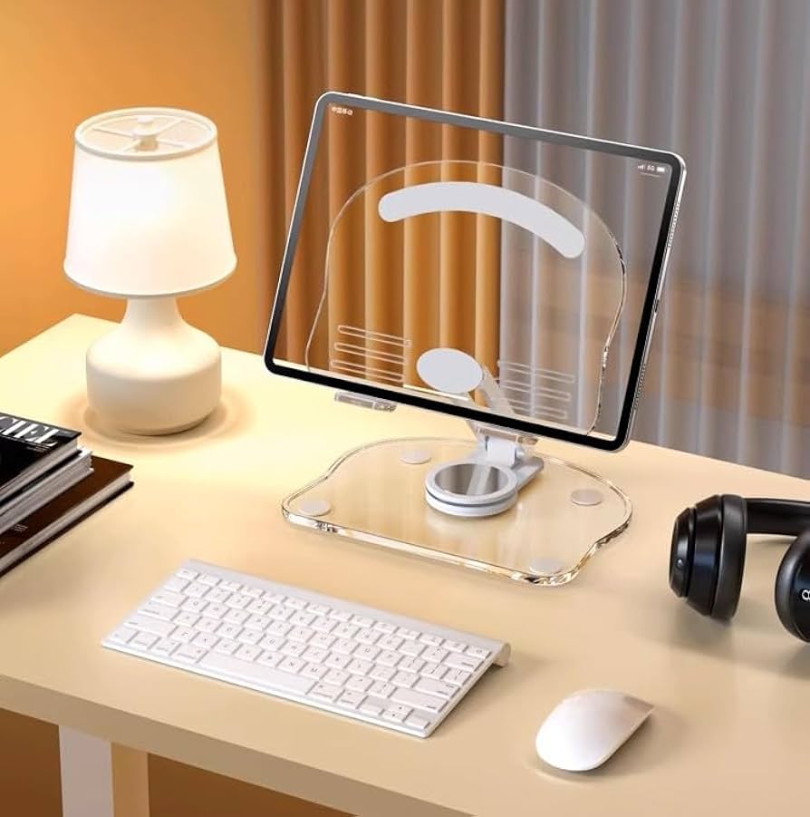 Acrylic Transparent iPad Holder V Boutique Studio