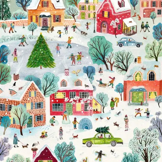 The Enchanted Christmas Village 2000 Piece Puzzle