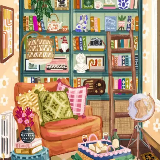 Cozy Reading Nook 1000 Piece Puzzle