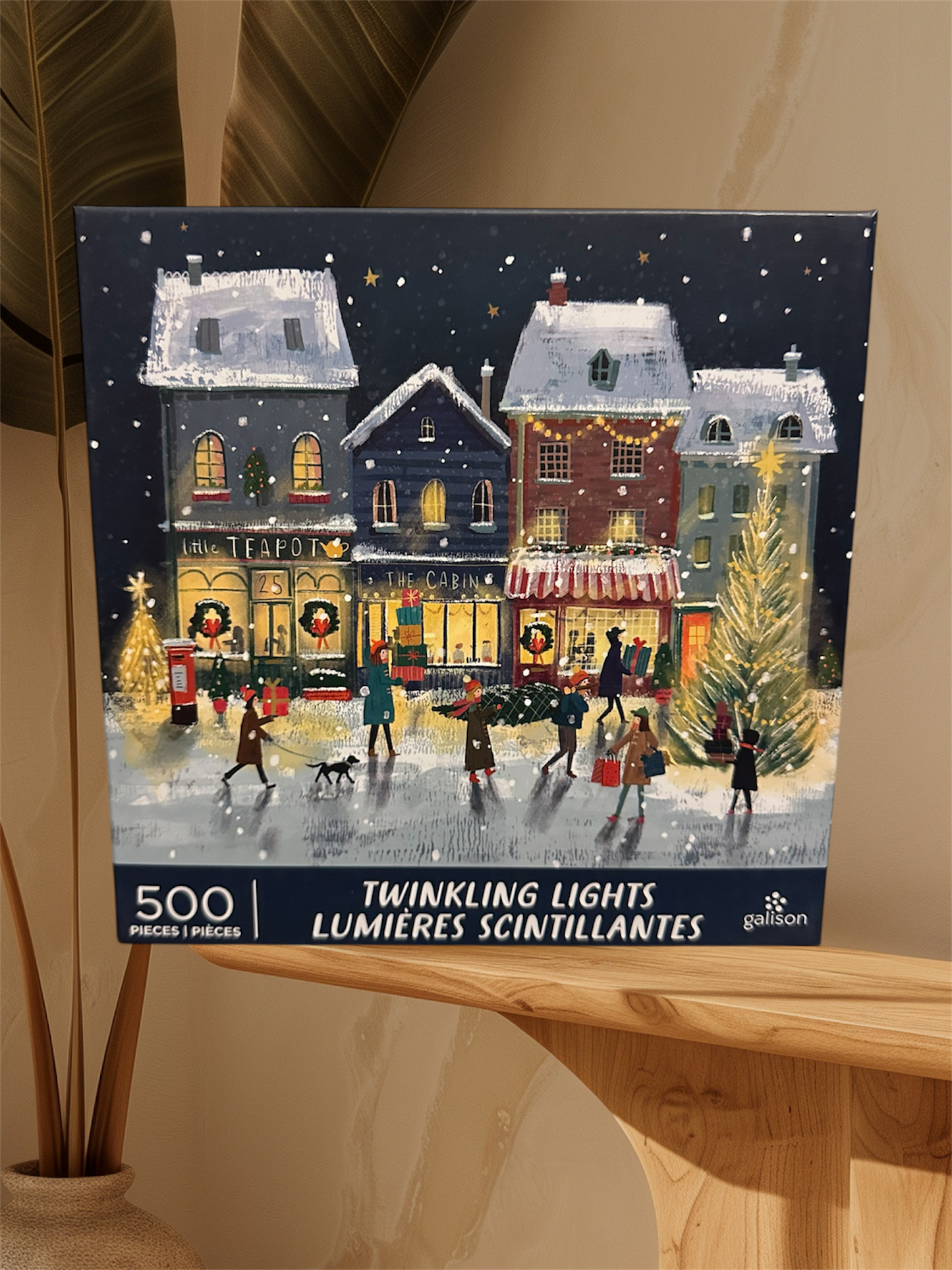 Galison Twinkling Lights 500 Piece Puzzle