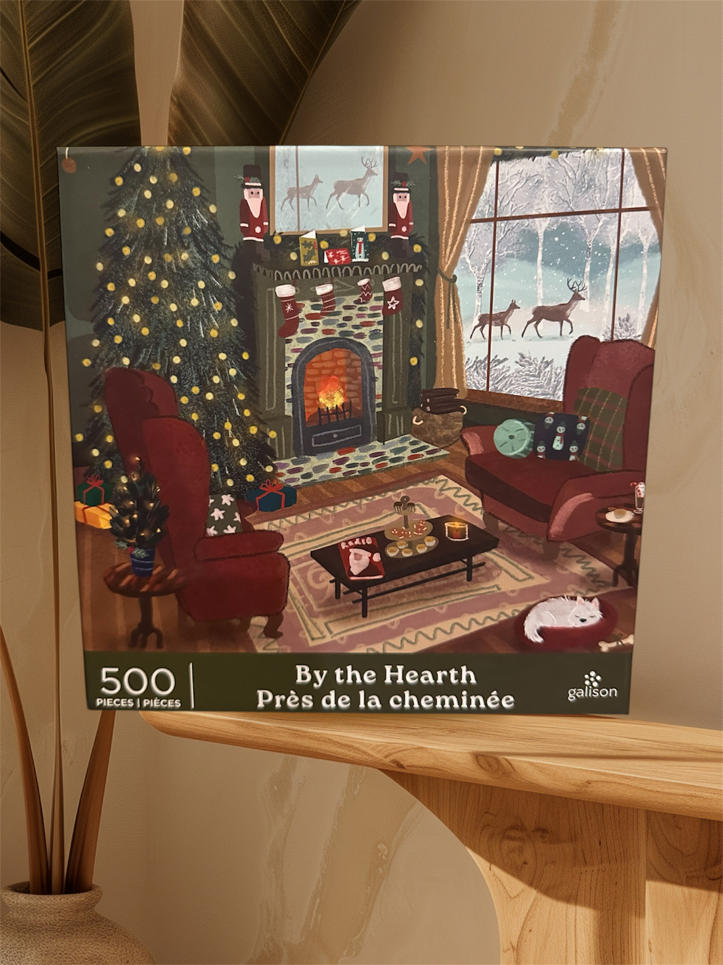 Galison By the Hearth 500 Piece Puzzle