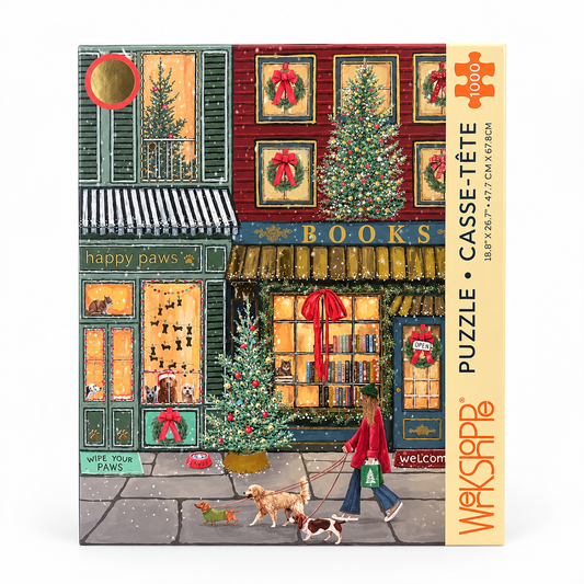 WerkShoppe Gift Shopping 1000 Piece Jigsaw Puzzle WerkShoppe