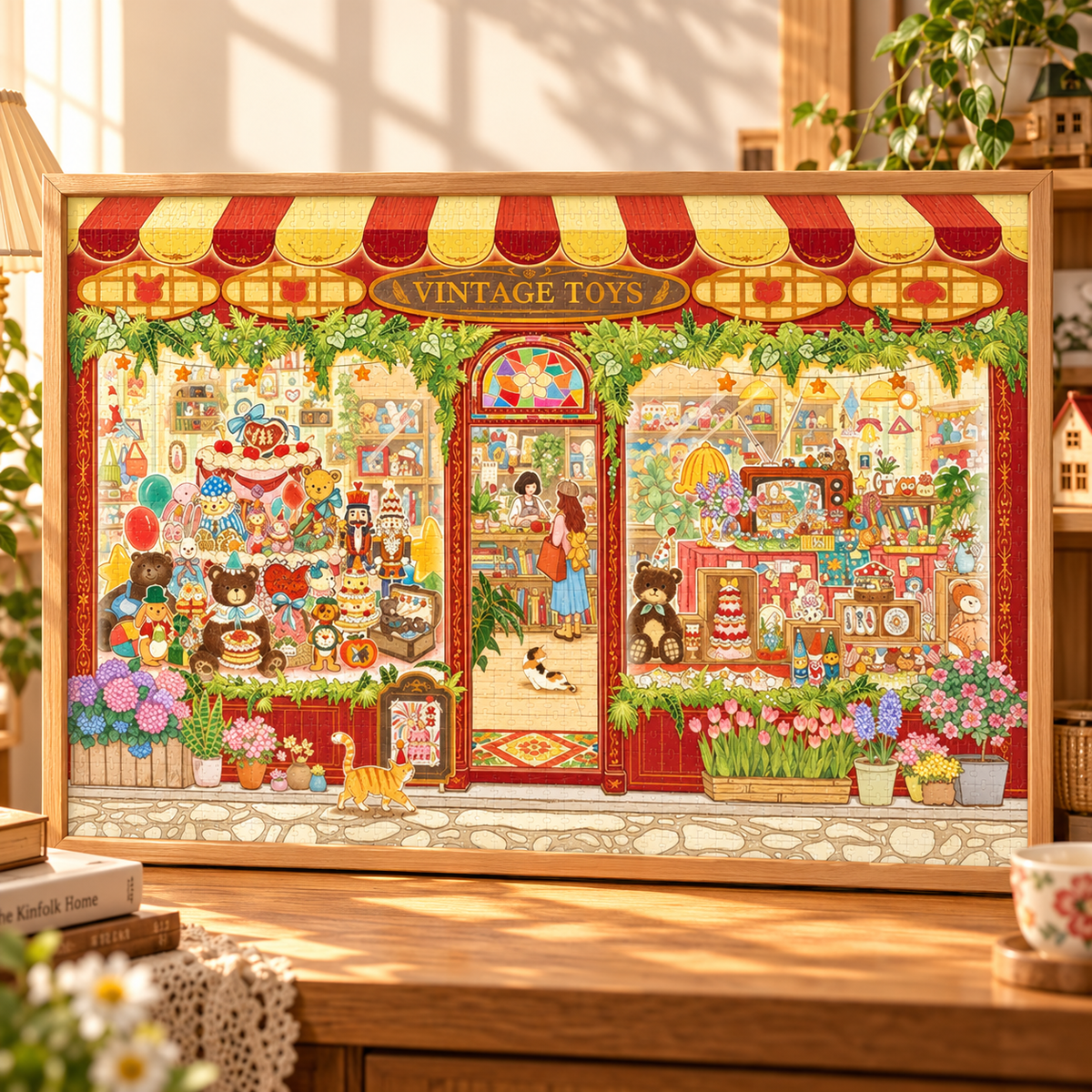 Vintage Toy Shop 1000 Piece Jigsaw Puzzle Momibook