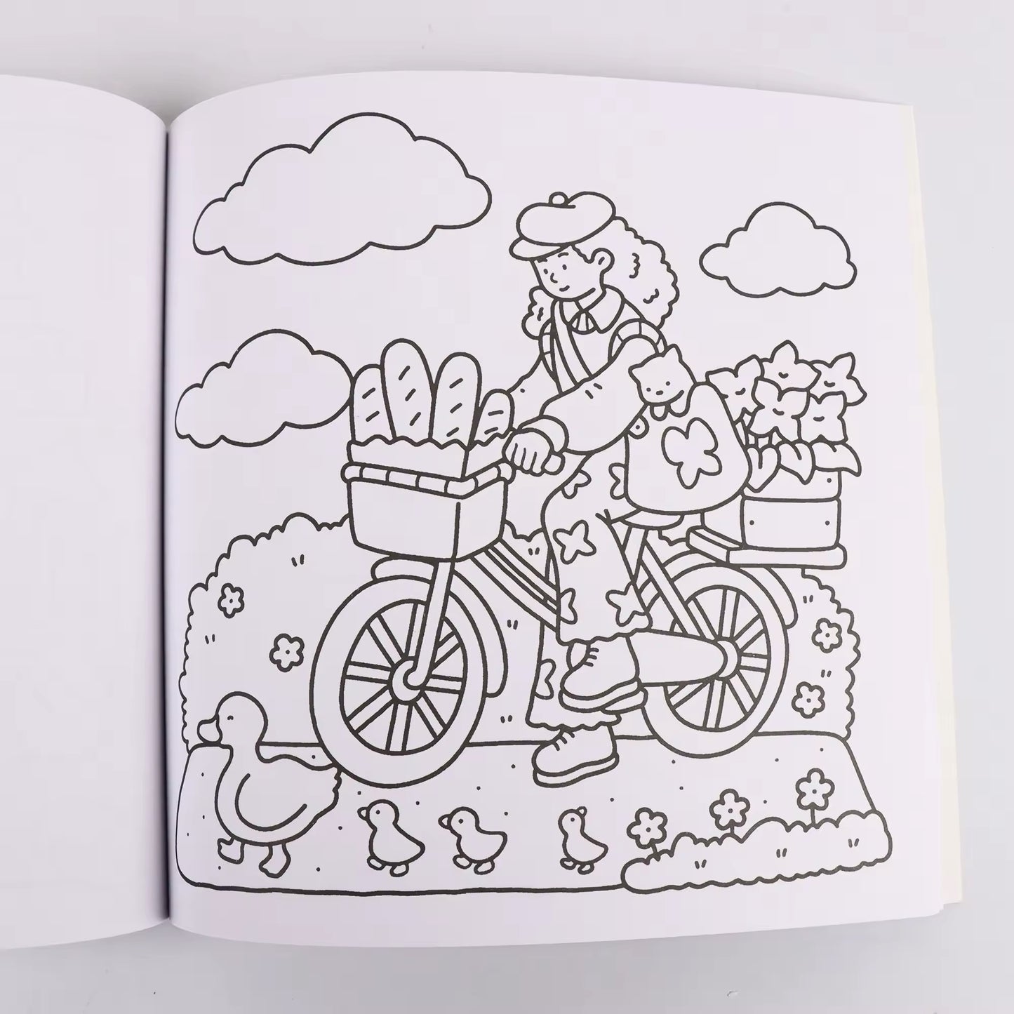 Cute & Cozy Coloring Book – Kawaii Relaxation