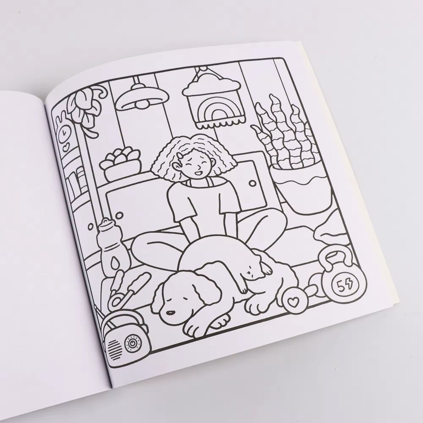 Cute & Cozy Coloring Book – Kawaii Relaxation
