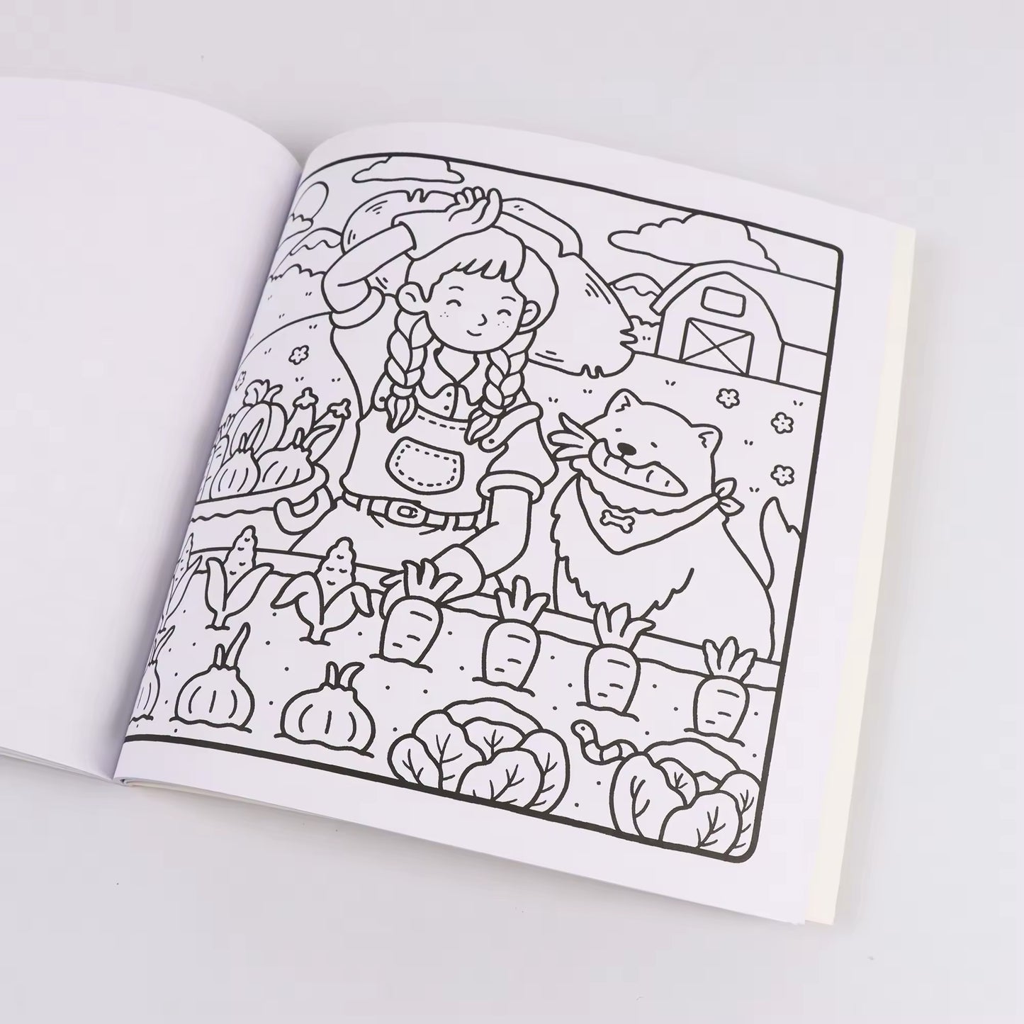 Cute & Cozy Coloring Book – Kawaii Relaxation