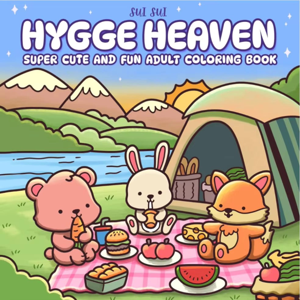 Cute & Cozy Coloring Book – Kawaii Relaxation