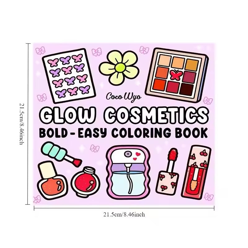 Cute & Cozy Coloring Book – Kawaii Relaxation