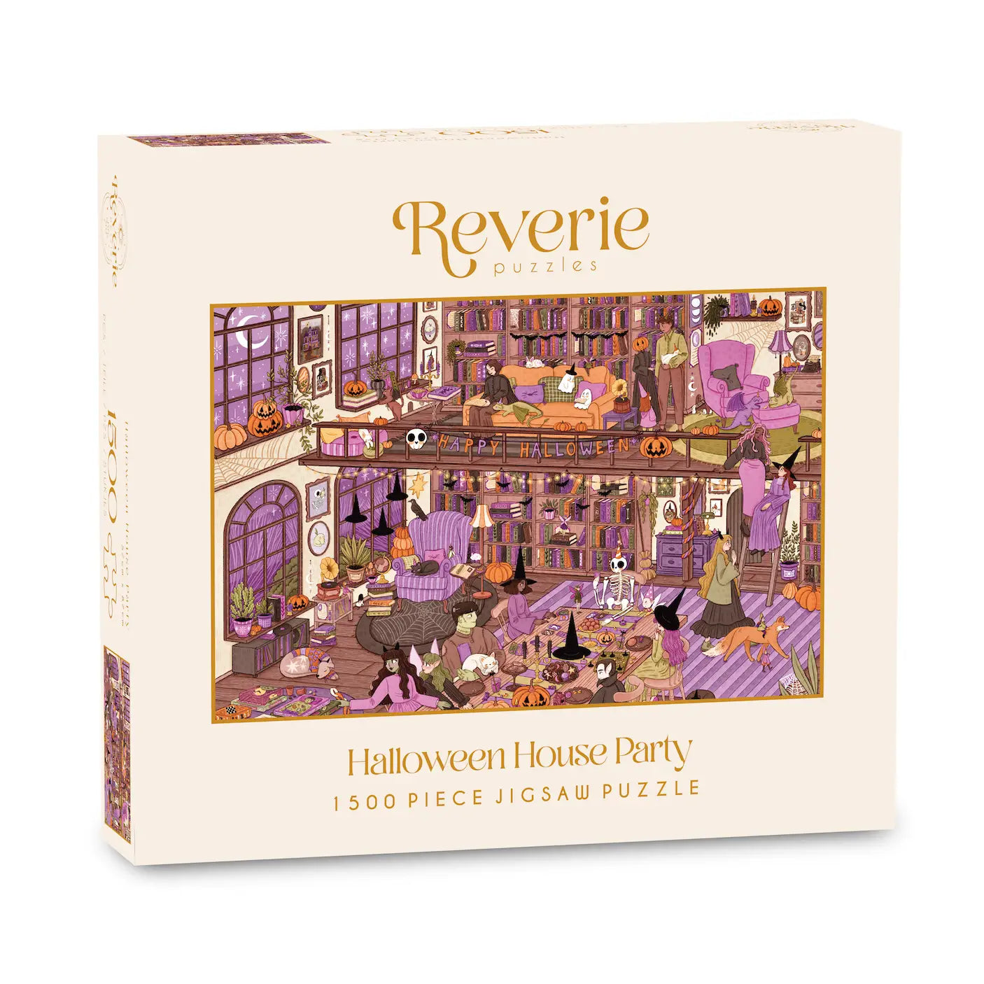 Halloween House Party 1500 Piece Jigsaw Puzzle