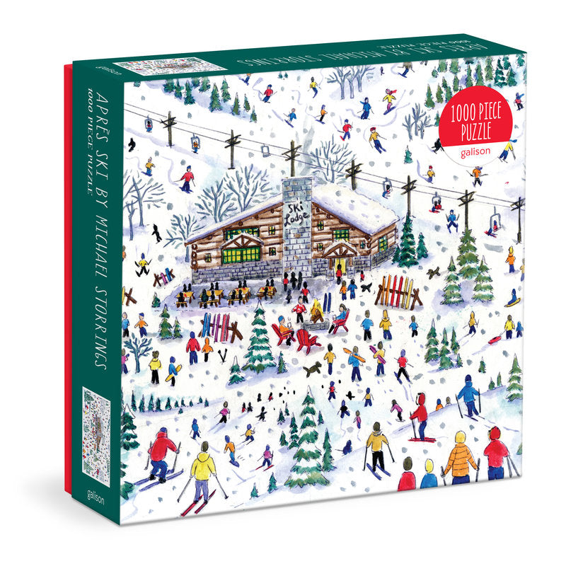 Michael Storrings Apres Ski 1000 Piece Puzzle Galison