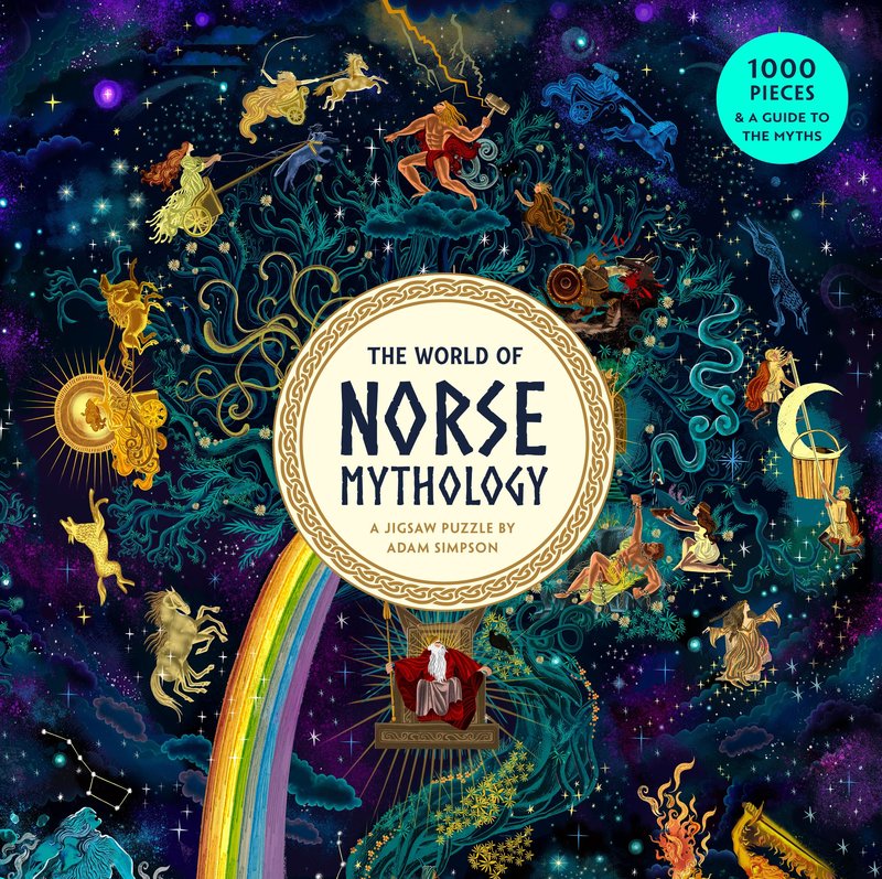 The World of Norse Mythology A 1000 Piece Jigsaw Puzzle Laurence King