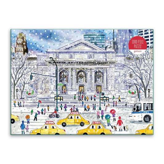 Michael Storrings New York Public Library 1000 Piece Jigsaw Puzzle Galison