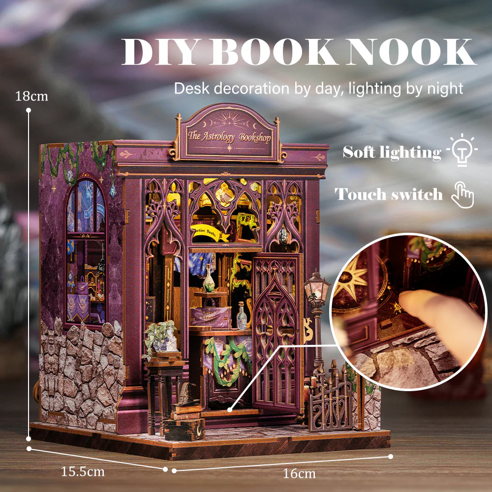 The Astrology Bookshop – DIY Book Nook Kit CuteBee