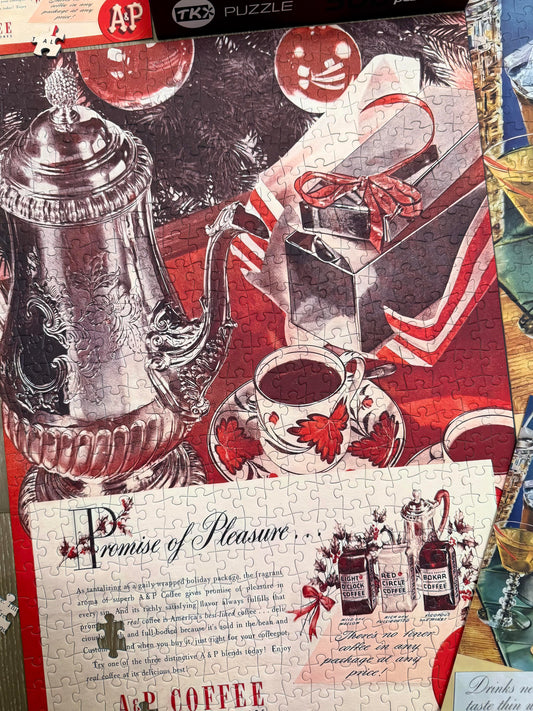 Morning Coffee Fix 500 Piece Jigsaw Puzzle