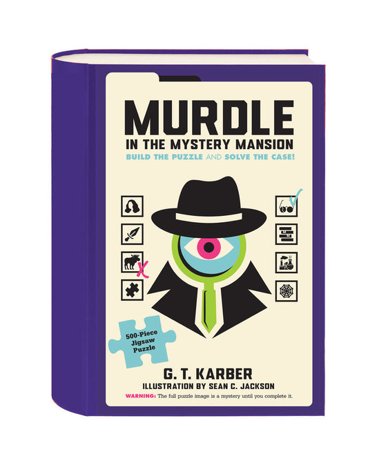 Murdle in the Mystery Mansion 500 Piece Jigsaw Puzzle