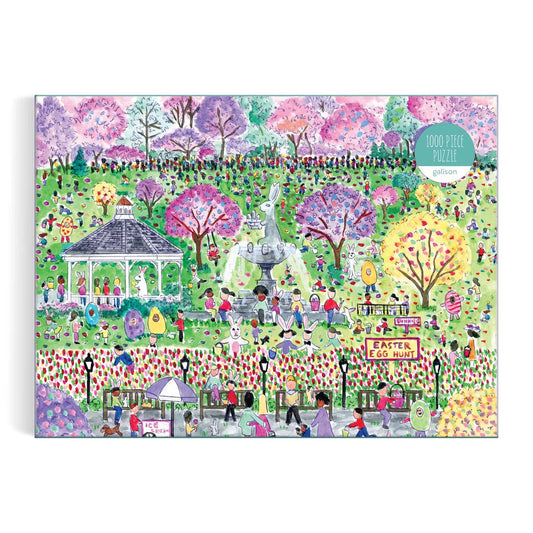 Michael Storrings Easter Egg Hunt 1000 Piece Puzzle Galison