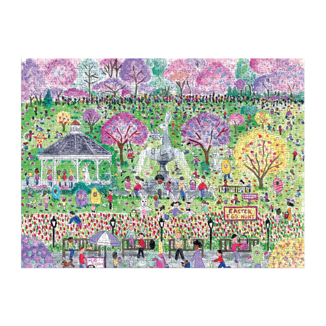 Michael Storrings Easter Egg Hunt 1000 Piece Puzzle