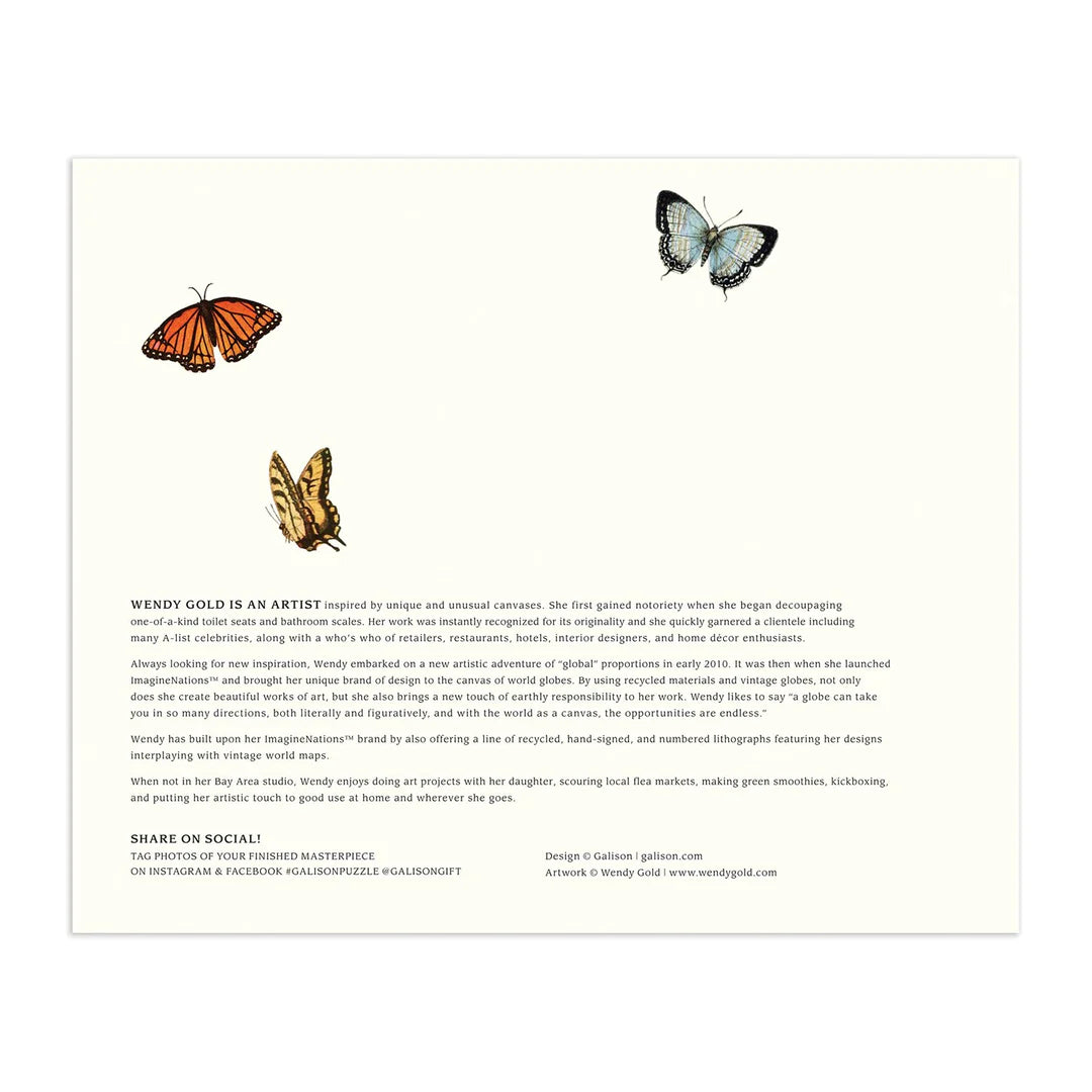 Wendy Gold USA State Flowers 1000 Piece Jigsaw Puzzle