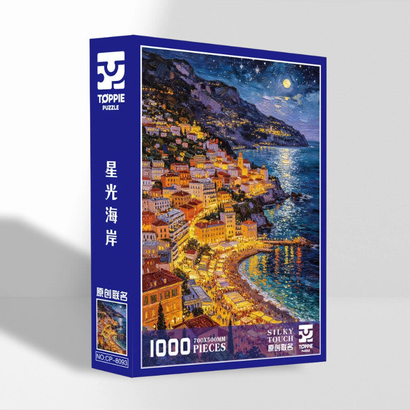 Toppie Starlit Coast 1000 Piece Jigsaw Puzzle Toppie