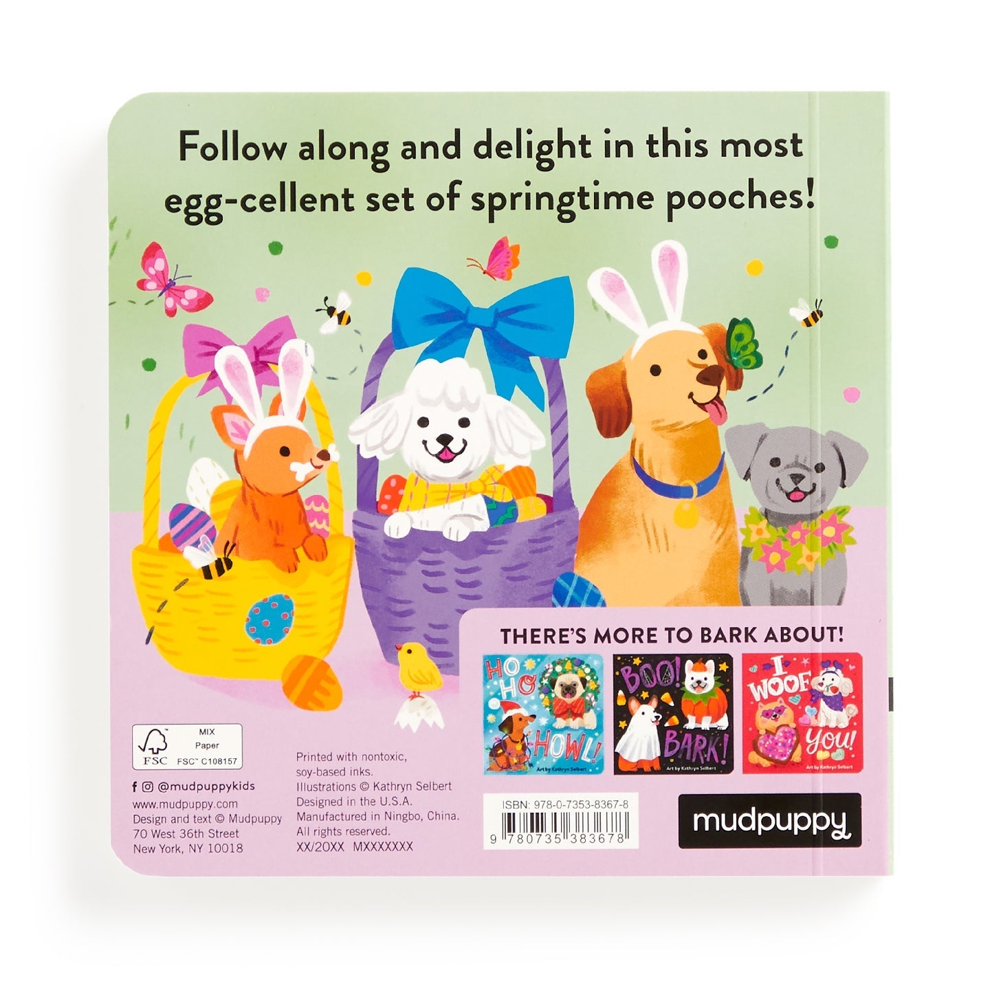 Bow-wow Bunny Board Book V Boutique Studio