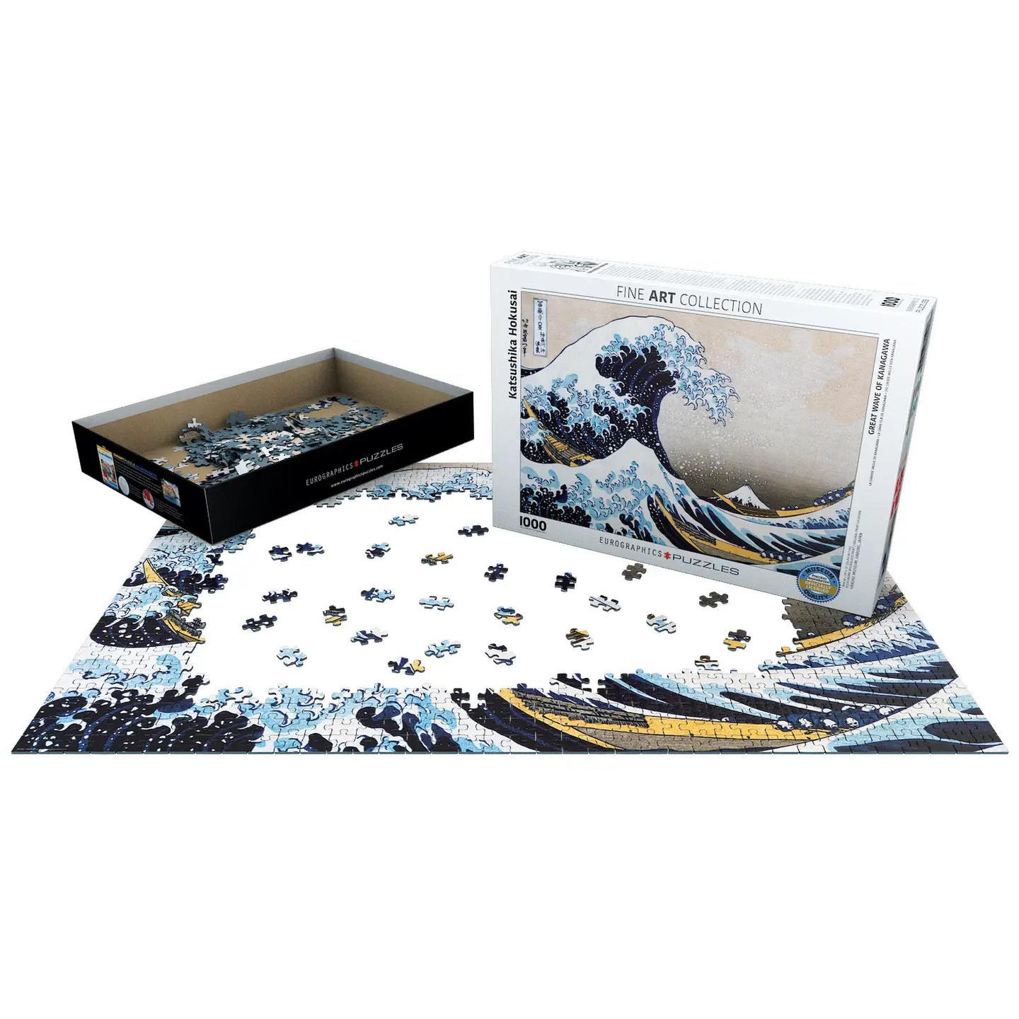 Great Wave Off Kanagawa 1000 Piece Puzzle