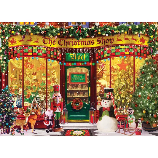 The Christmas Shop 1000 Piece Puzzle