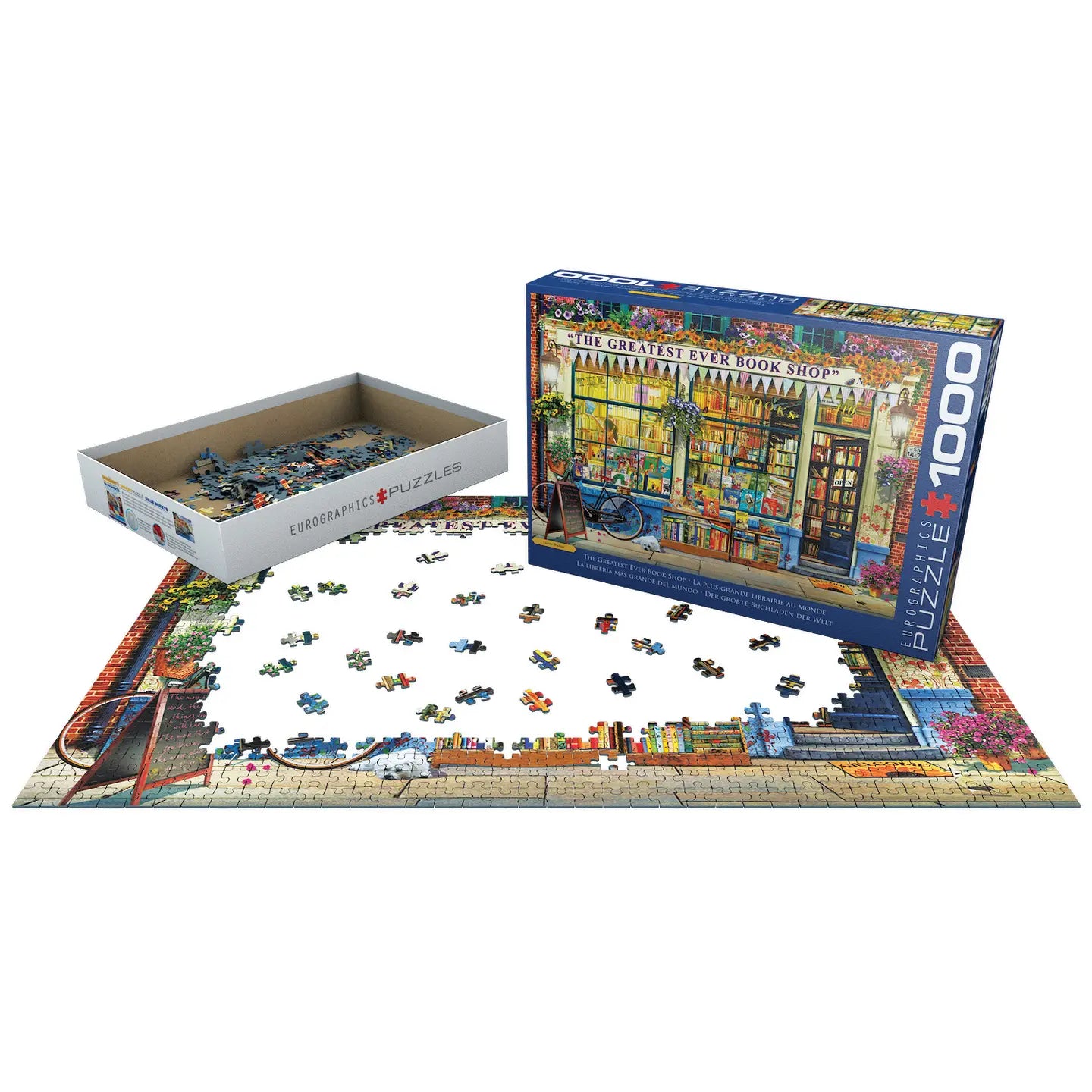 The Greatest Ever Book Shop 1000 Piece Puzzle