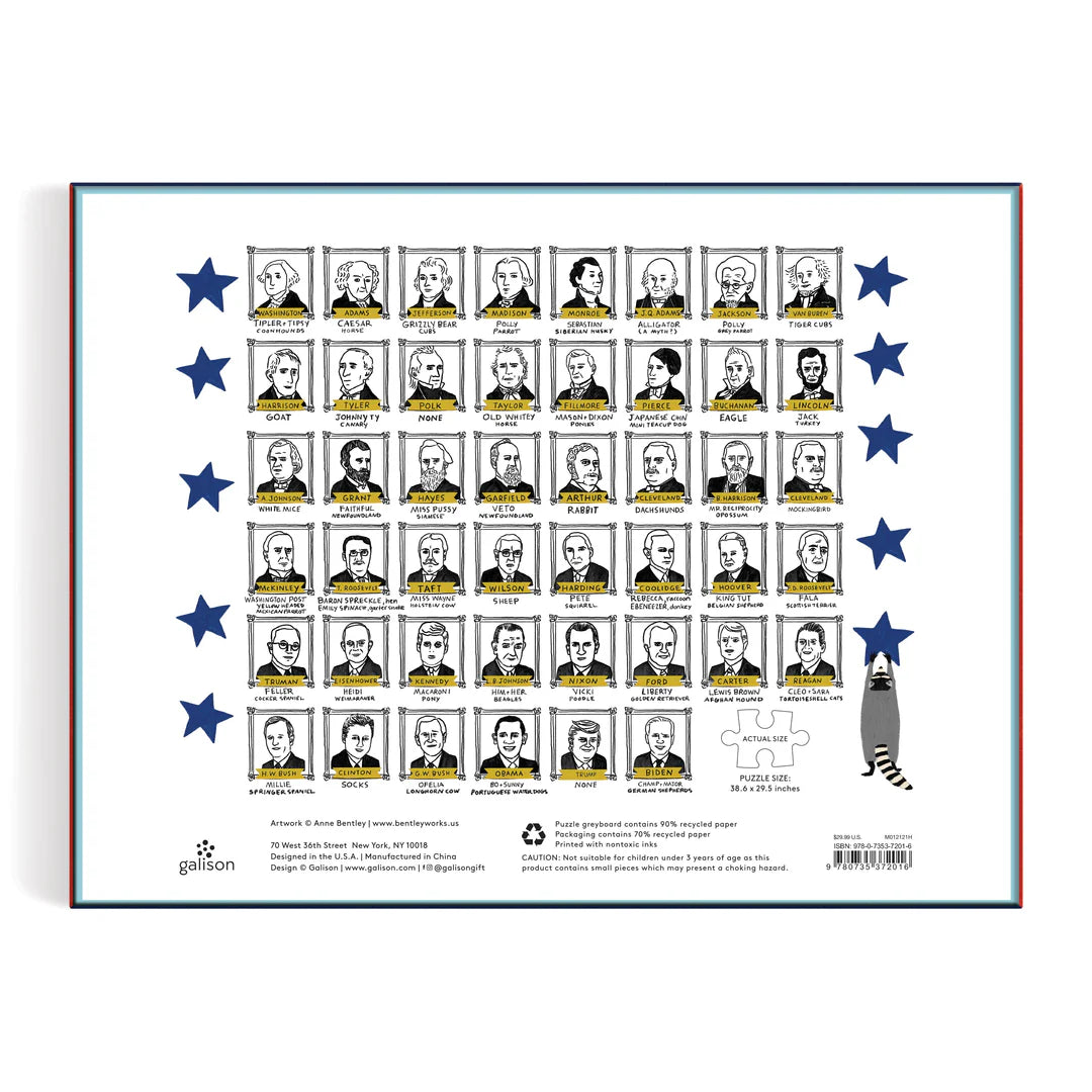 Presidents' Pets 2000 Piece Puzzle