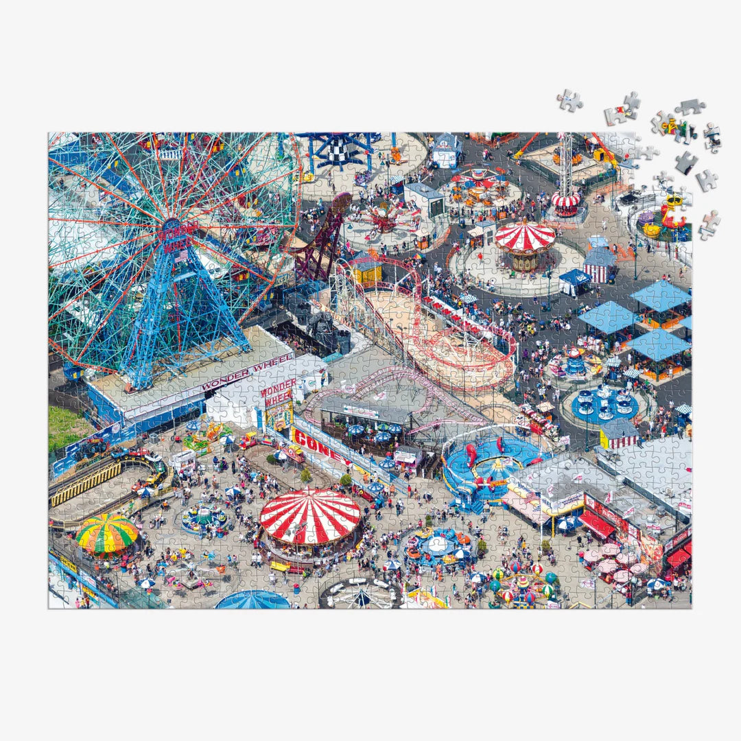 Gray Malin 1000 Piece Puzzle Coney Island