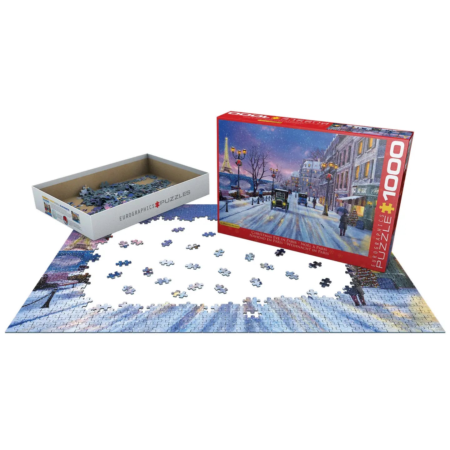 Christmas Eve in Paris 1000 Piece Puzzle