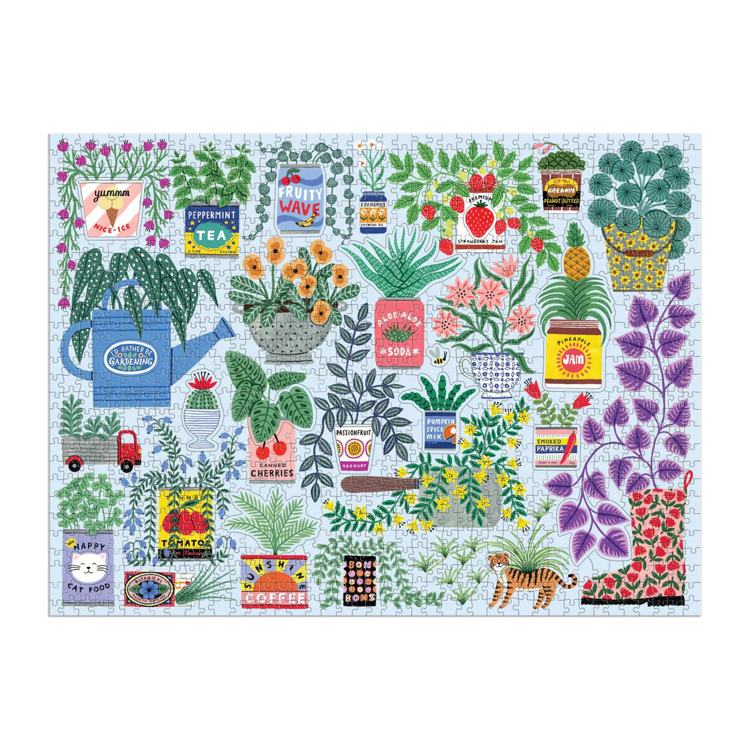 Planter Perfection 1000 Piece Puzzle with Shaped Pieces