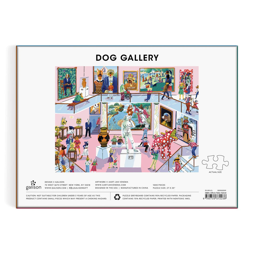 Dog Gallery 1000 Piece Puzzle