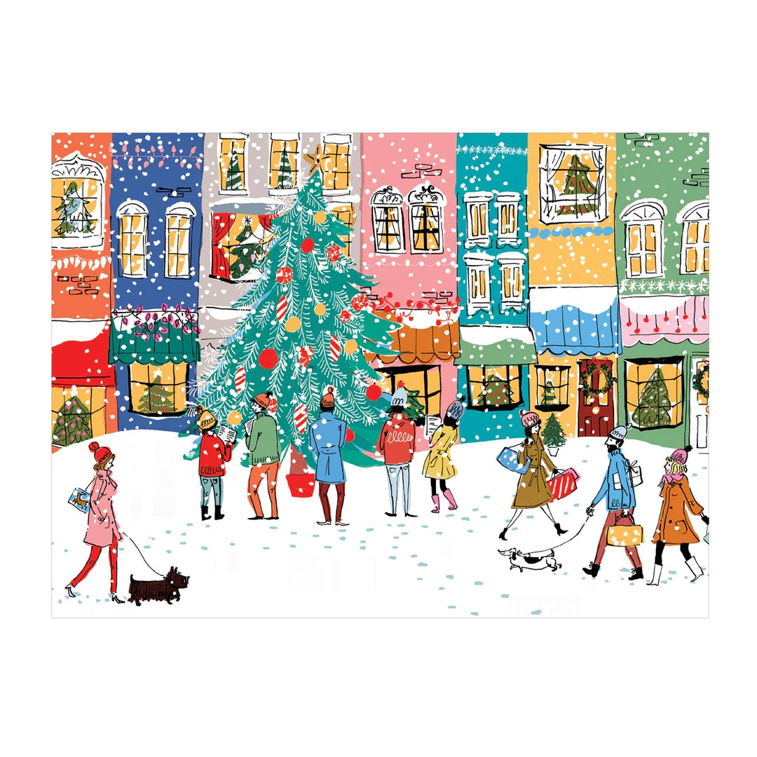 Christmas Carolers 1000 Piece Jigsaw Puzzle