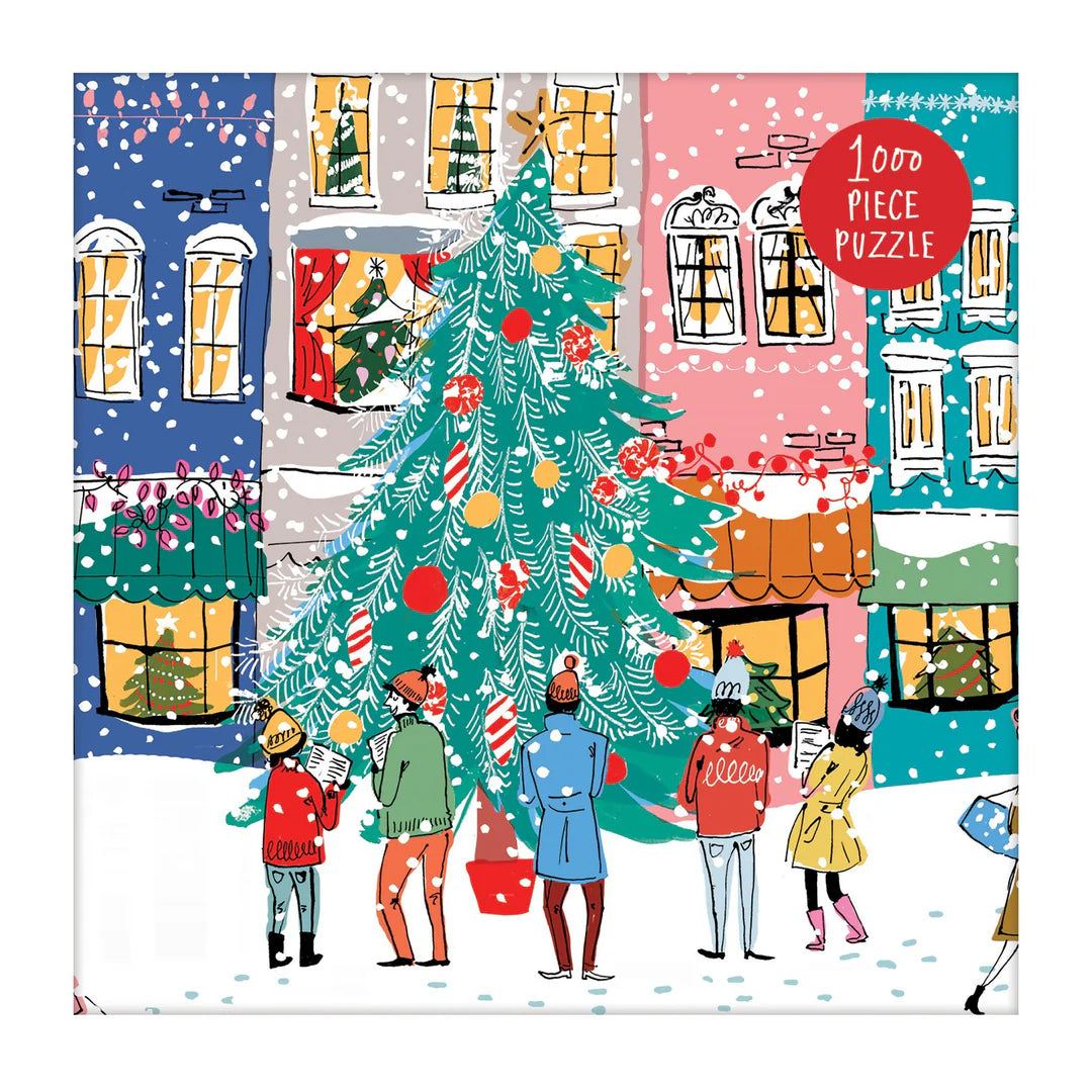 Christmas Carolers 1000 Piece Jigsaw Puzzle