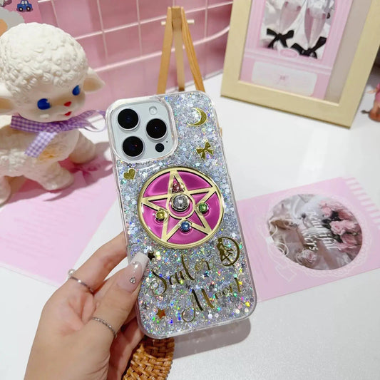 Handmade Glitter Sailor Moon Sparkle Phone Case V Boutique Studio