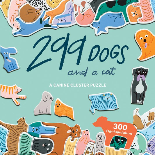 299 Dogs (and a cat) 300 Piece Puzzle