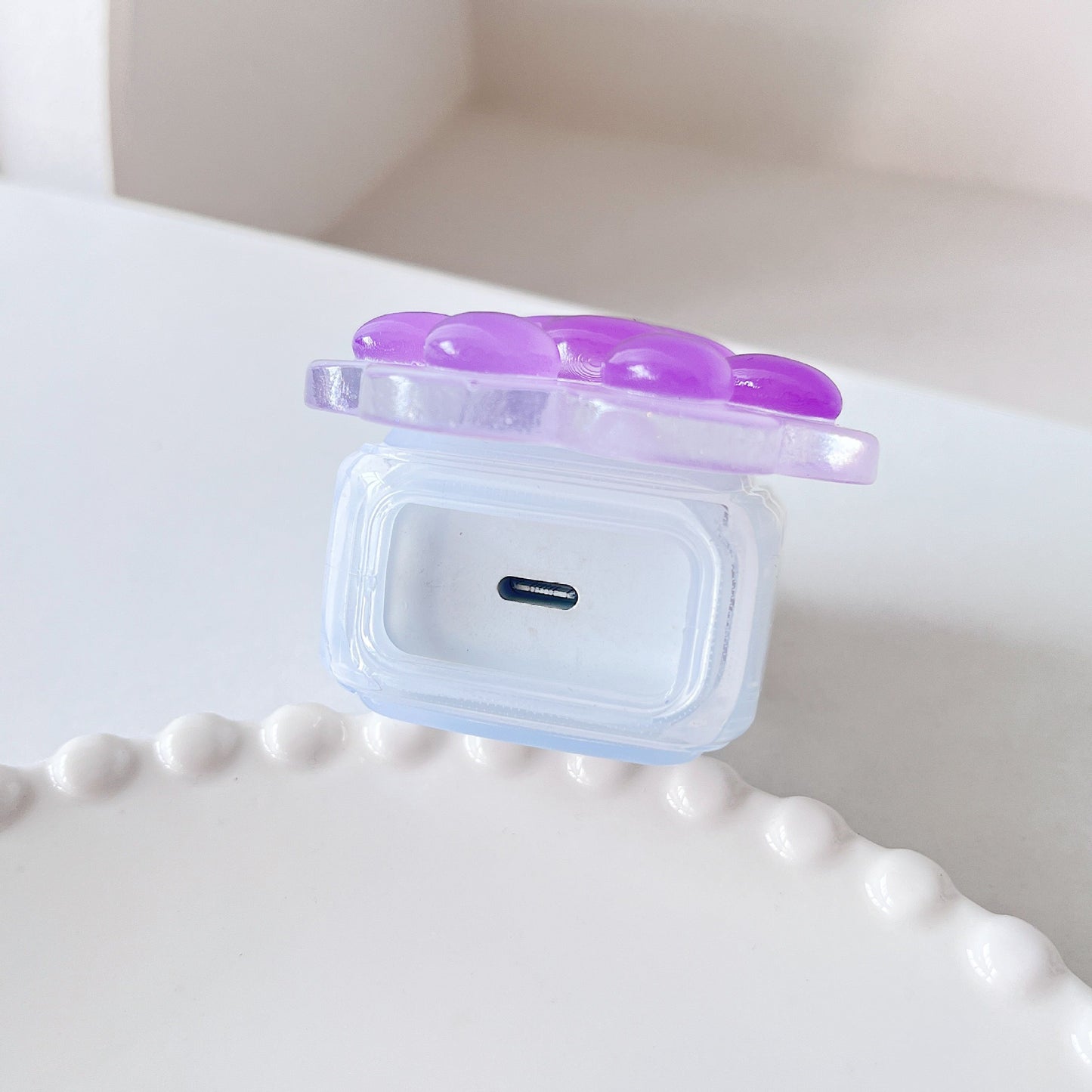 Kawaii Pink Cat Paw Cable Protector – Cute iPhone Cable Cover