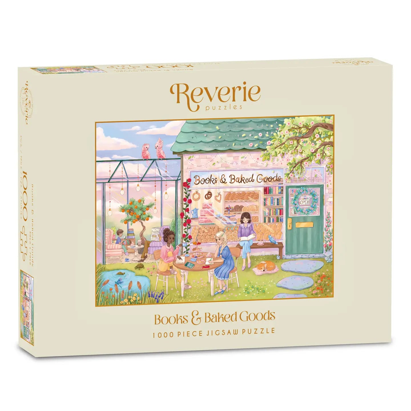 Books & Baked Goods 1000 Piece Jigsaw Puzzle