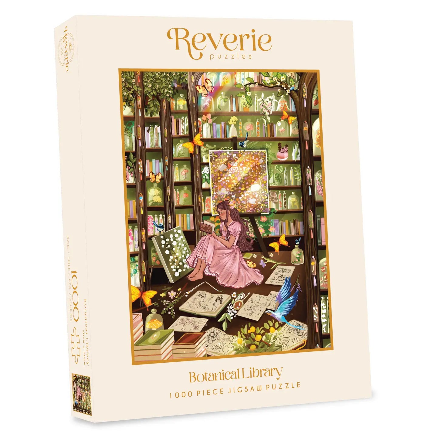 Botanical Library 1000 Piece Jigsaw Puzzle