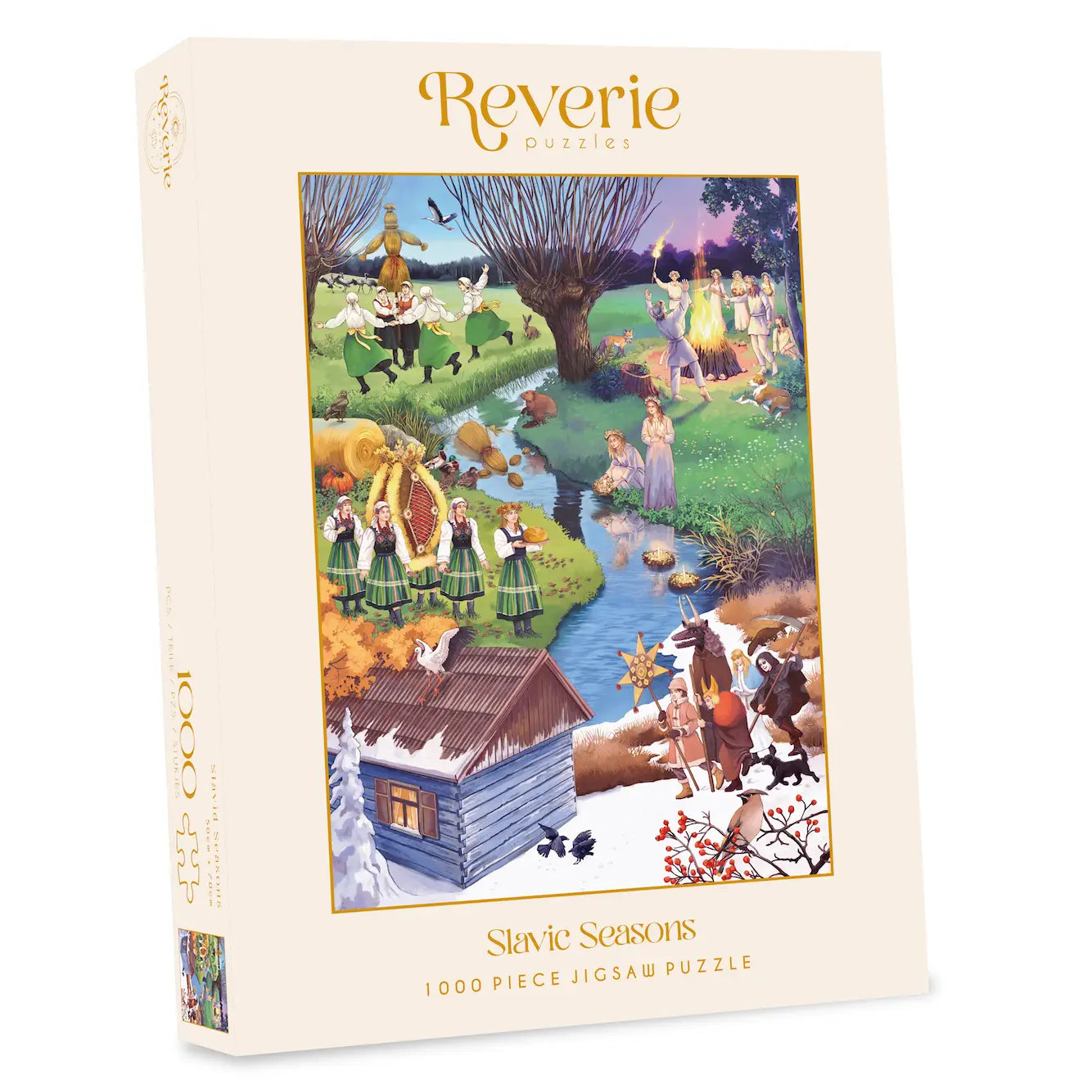 Slavic Seasons 1000 Piece Jigsaw Puzzle