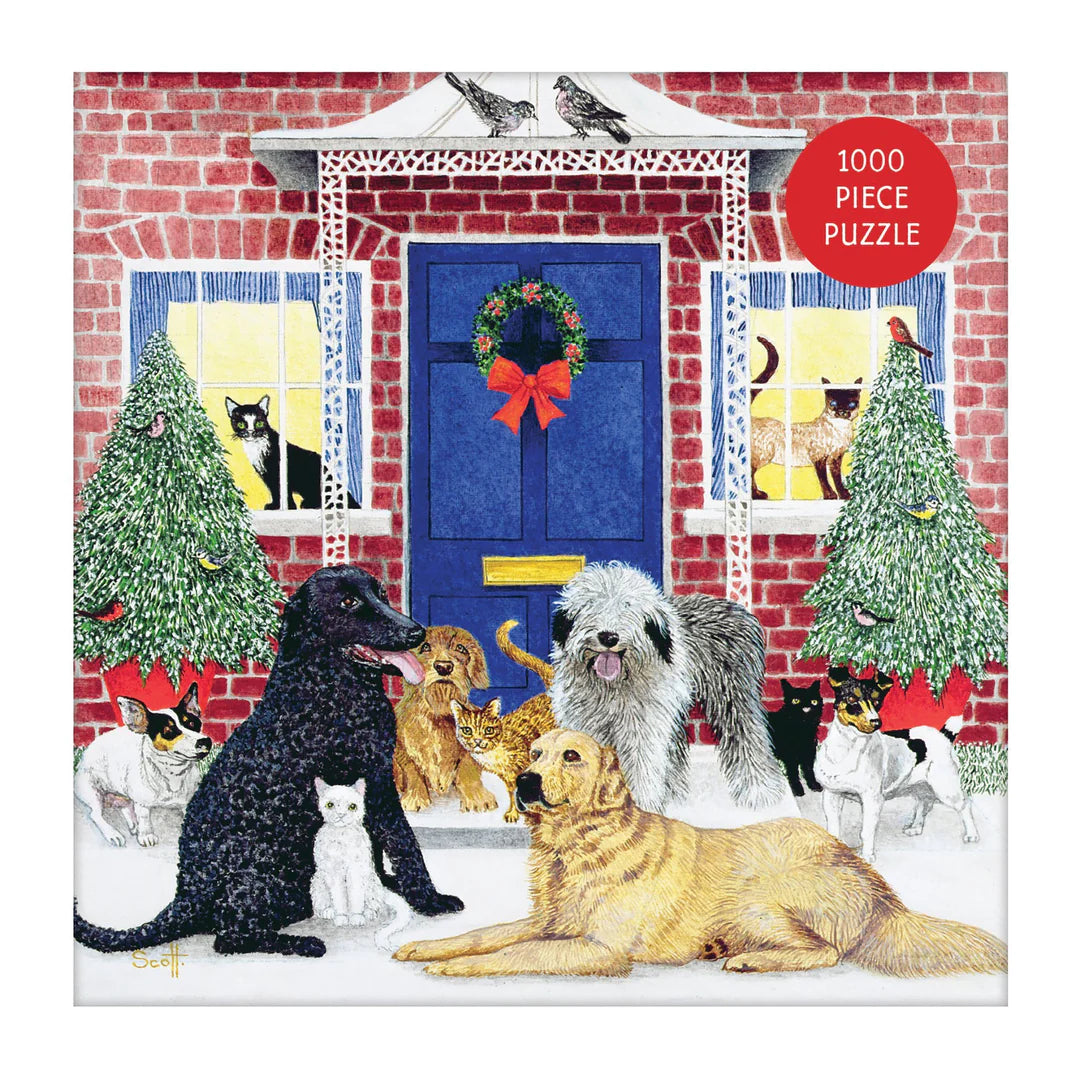 Christmas Cottage 1000 Piece Jigsaw Puzzle