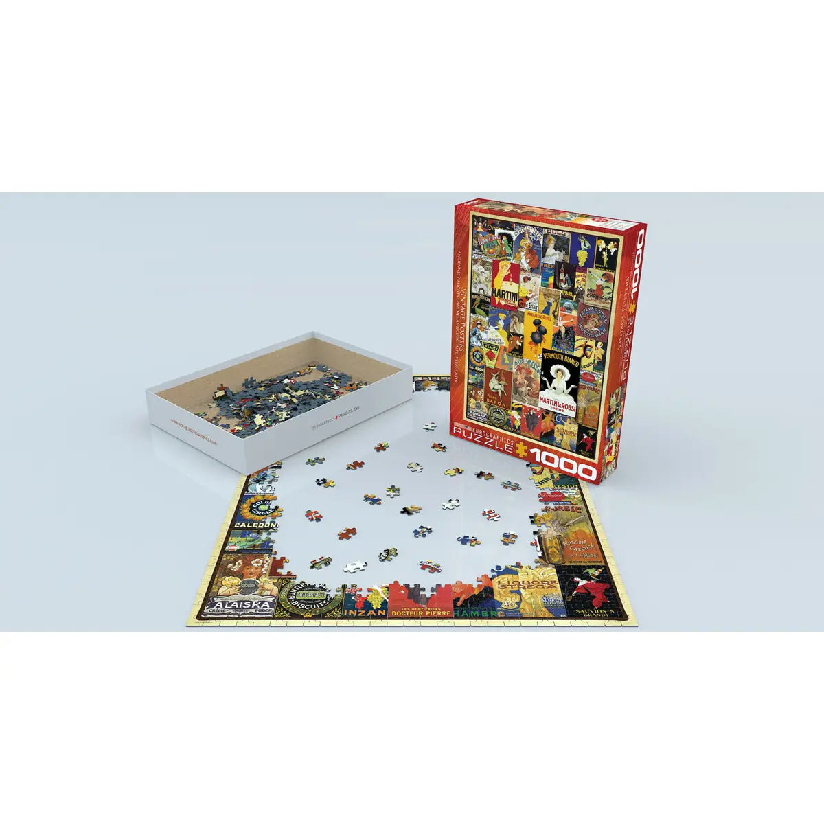 Vintage Posters 1000 Piece Puzzle
