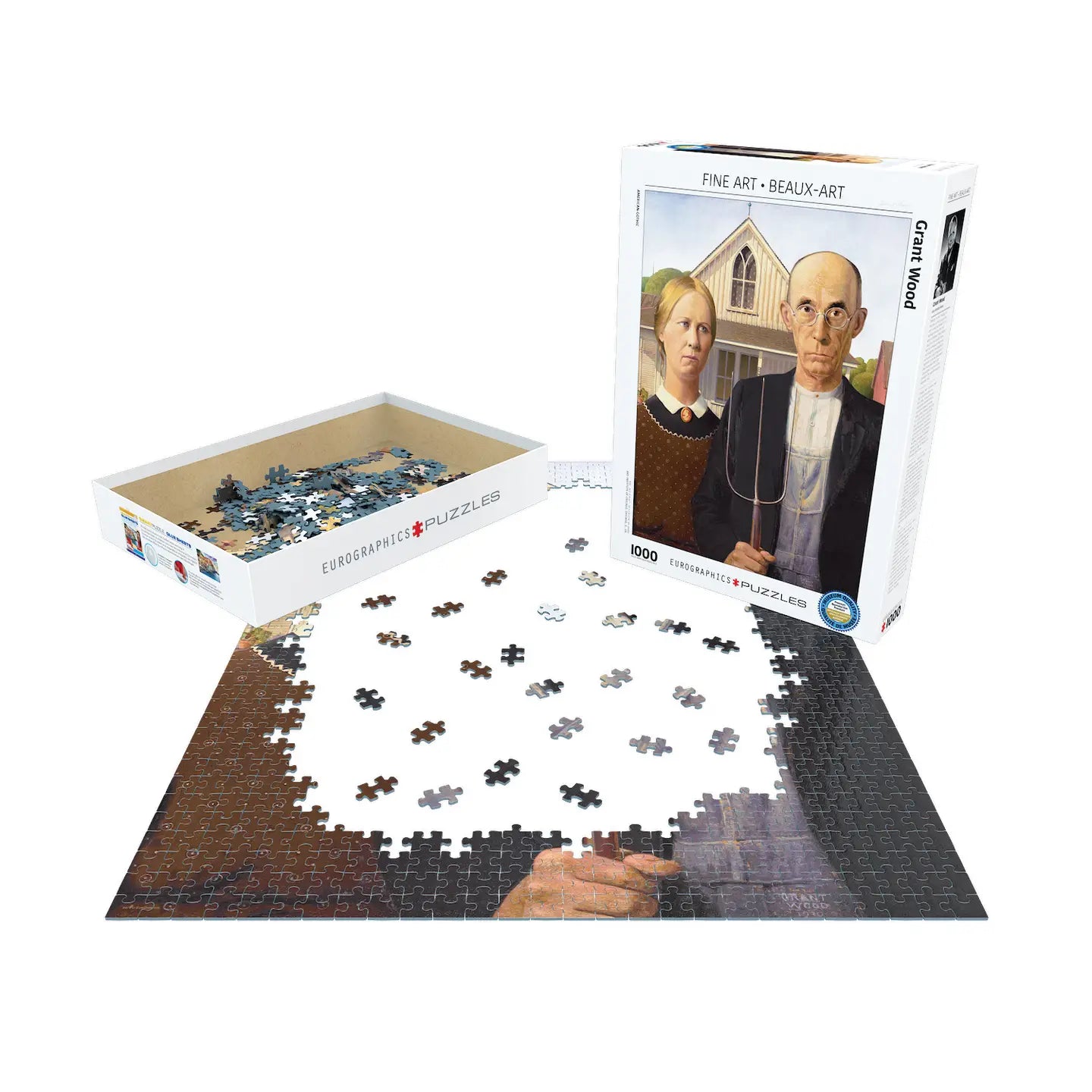 American Gothic 1000 Piece Puzzle