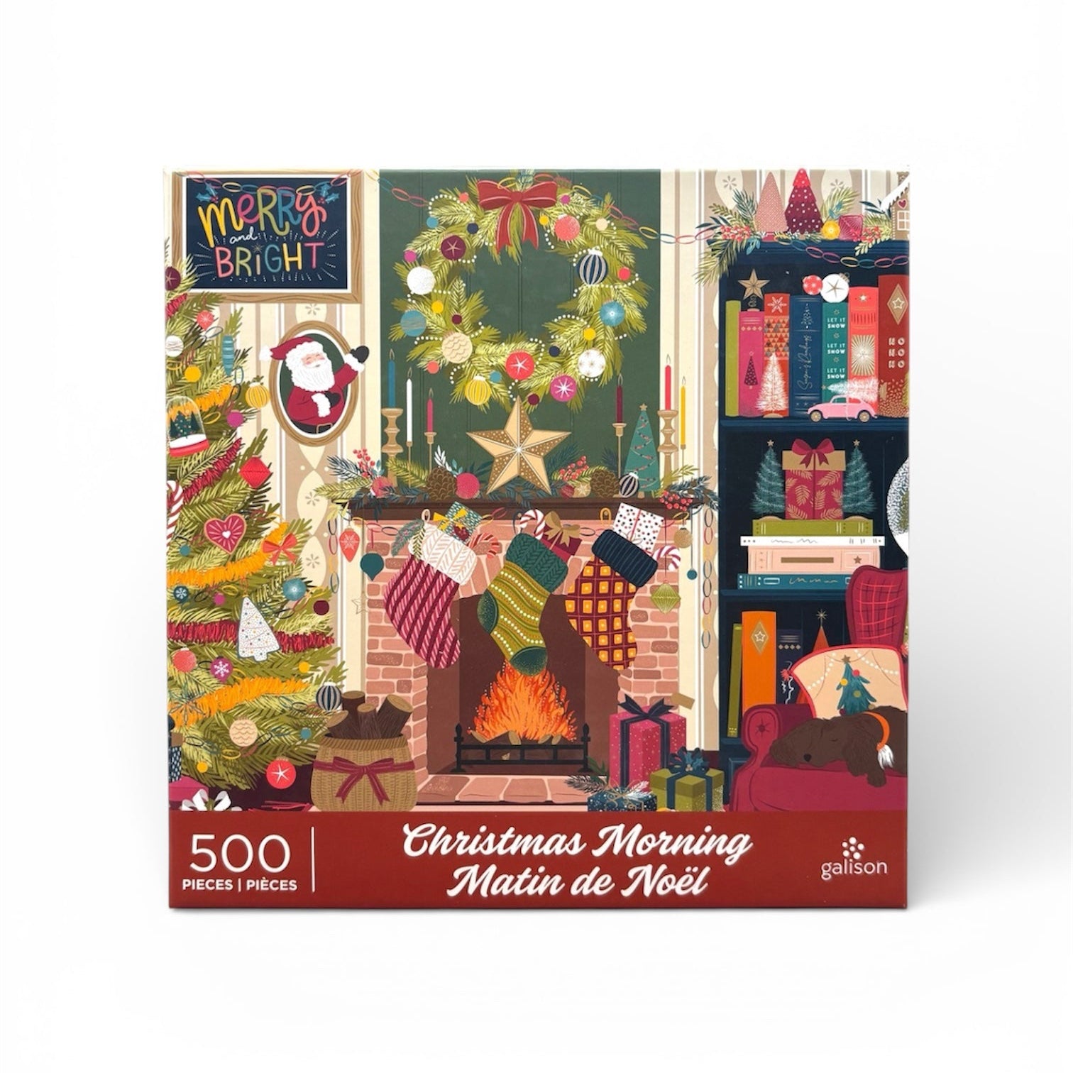 Galison Christmas Morning 500 Piece Puzzle – V Boutique Studio