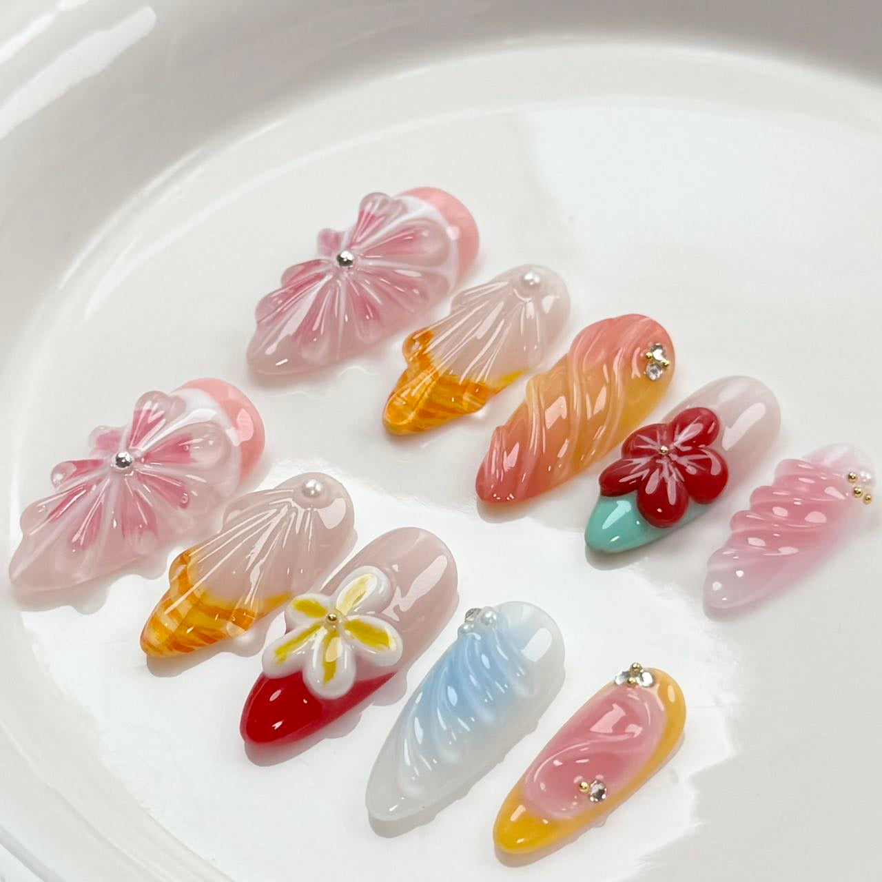 Citrus Dream Press-on Nails