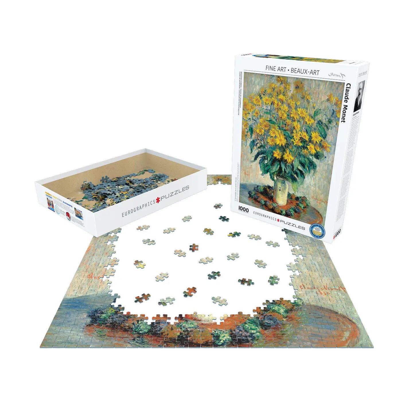Jerusalem Artichoke Flowers 1000 Piece Puzzle