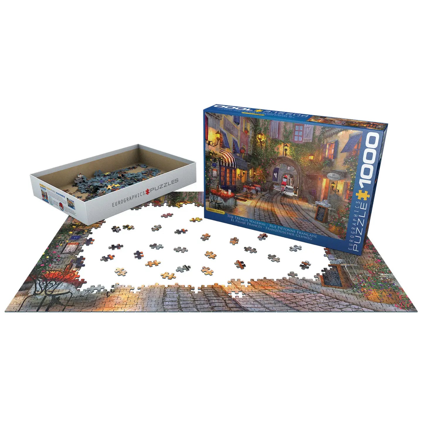 The French Walkway 1000 Piece Puzzle