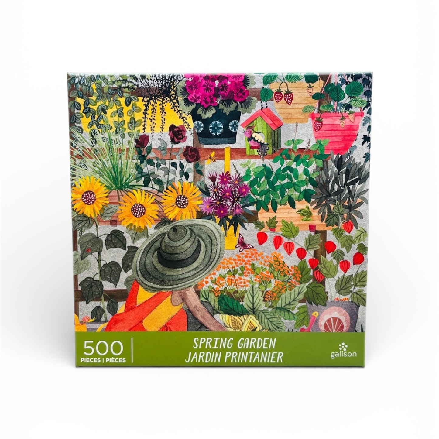 Galison Spring Garden 500 Piece Puzzle
